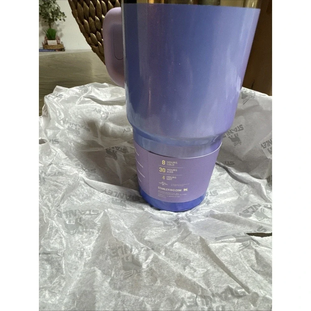 Stanley X Wicked For Good GLINDA 20oz Stainless Steel Quencher Tumbler NEW W/box - Picture 6 of 8